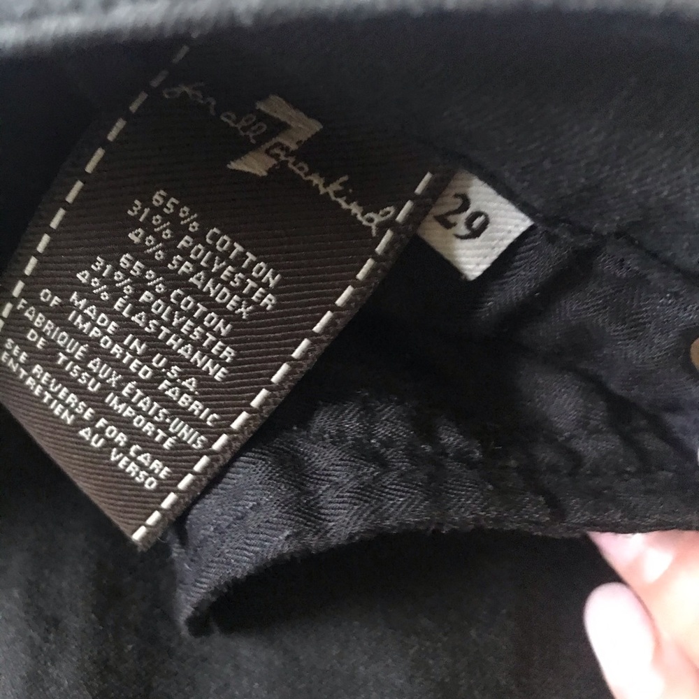 Leather Brushed 7 Jeans - Picture 4 of 5
